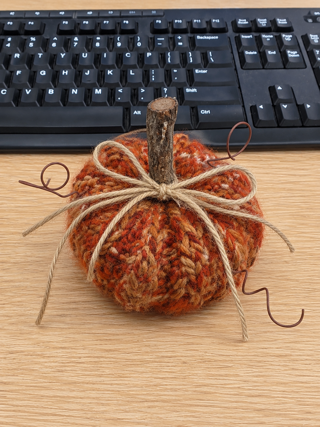 Handcrafted Crochet Pumpkins — Rustic Fall Décor