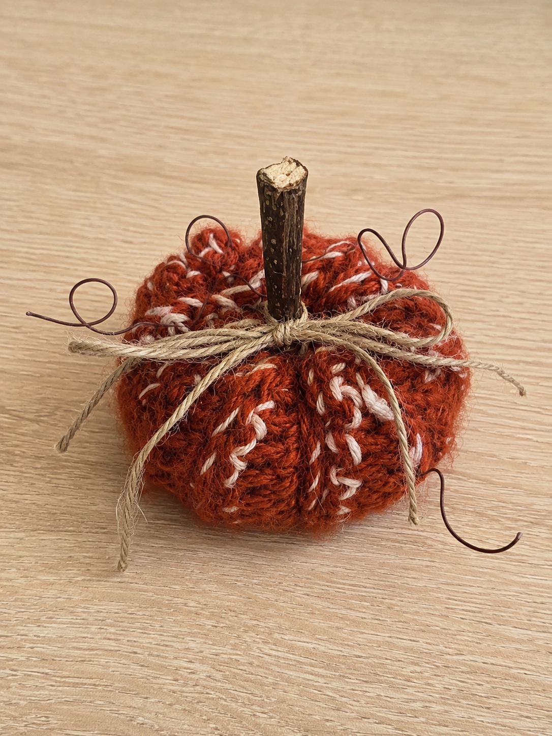 Handcrafted Crochet Pumpkins — Rustic Fall Décor