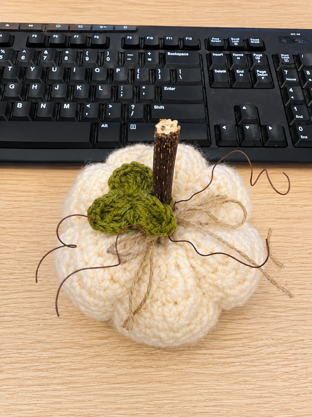 Handcrafted Crochet Pumpkins — Rustic Fall Décor