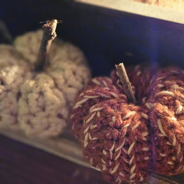 Handcrafted Crochet Pumpkins — Rustic Fall Décor
