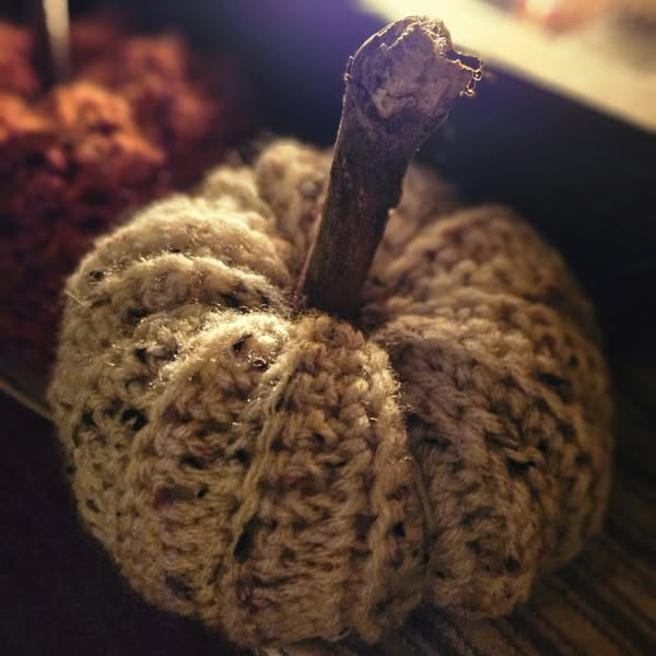 Handcrafted Crochet Pumpkins — Rustic Fall Décor