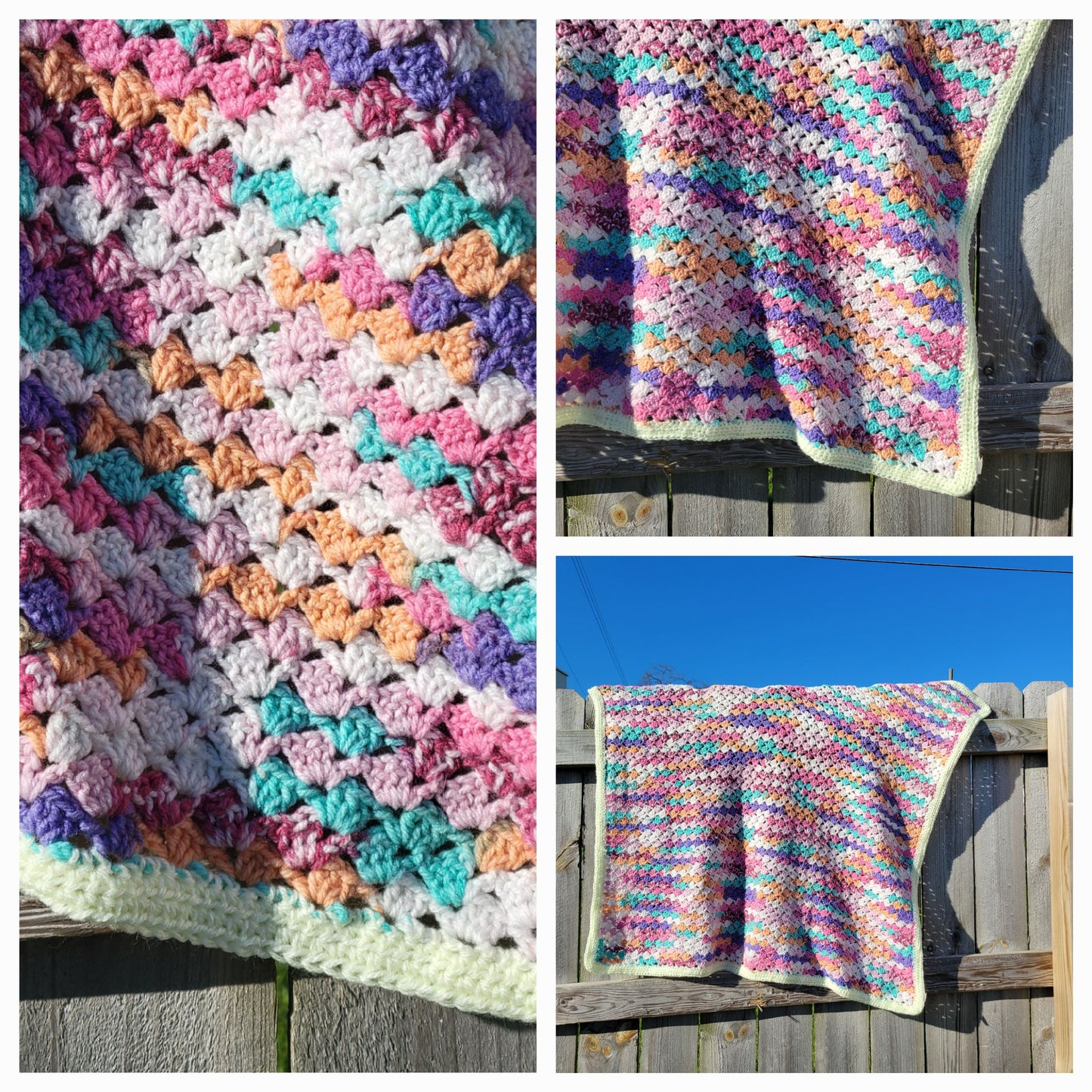 Cotton Candy Baby Blanket